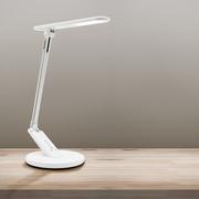 Lampy stojące - Optimum LED lampka biurkowa 7W/400lm biała - miniaturka - grafika 1