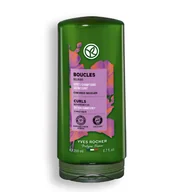 Odżywki do włosów - Yves Rocher, Odżywka do włosów kręconych podkreślająca loki z lnem BIO, 200ml - miniaturka - grafika 1