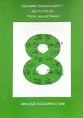Podręczniki dla szkół podstawowych - Testy ósmoklasisty język polski - Piotr Janusz Pardo - książka - miniaturka - grafika 1