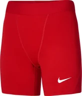 Spodnie sportowe damskie - Nike Spodenki damskie Nike DF Strike NP Short czerwone DH8327 657 XL - miniaturka - grafika 1