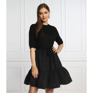 Emporio Armani Wełniana sukienka - Sukienki - miniaturka - grafika 1