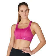 Biustonosze - BIUSTONOSZ SPORTOWY SHEFIT INTENSYWNY RÓŻ MOCNE PODTRZYMANIE REGULOWANY 6XL - miniaturka - grafika 1