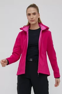 Kurtki damskie - CMP kurtka kolor różowy zimowa - grafika 1