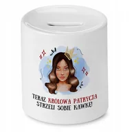 Skarbonki - Skarbonka dla Patrycji na Urodziny Idealny Prezent z Nadrukiem ze Zdjęciem - miniaturka - grafika 1