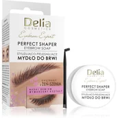 Akcesoria i kosmetyki do stylizacji brwi - Delia Cosmetics Eyebrow Expert Stylizująco-Pielęgnujące Mydło do brwi 10ml - miniaturka - grafika 1