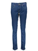 Spodenki damskie - Pepe Jeans Dżinsy - Slim fit - w kolorze niebieskim - miniaturka - grafika 1