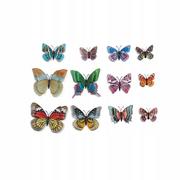 Naklejki na ścianę - Naklejka Na Ścianę 3D Motyle Dekoracja Świecące - miniaturka - grafika 1