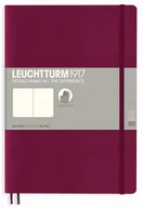 Pozostałe książki - LEUCHTTURM1917 359674 notatnik z miękką okładką w formacie B5, 123 numerowane strony, czerwony Port Red - miniaturka - grafika 1
