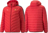 Kurtki męskie - KURTKA MĘSKA PUMA FERRARI ZIMOWA PUCHOWA ROZM.L - miniaturka - grafika 1
