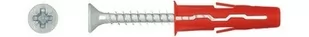 Kołek uniwersalny UNO 6x28 mm z wkrętem (80 szt.) - Kołki - miniaturka - grafika 1