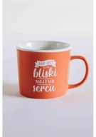 Kubki - SZARON Kubek. Pan jest bliski mojemu sercu - Szaron - miniaturka - grafika 1