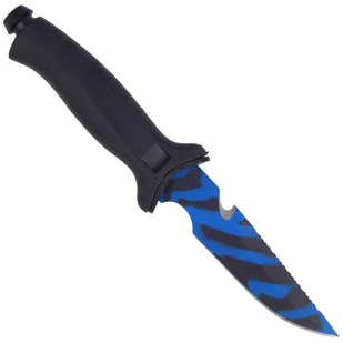 Nóż nurkowy MAC Coltellerie PP / TPE, Camu PTFE (MC AQT12-4.N) - Noże - miniaturka - grafika 4