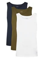 Koszulki męskie - BOSS Komplet 3 tank topów Tank Top 3P Classic 50475278 Kolorowy Regular Fit - miniaturka - grafika 1
