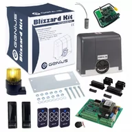 Zestawy do bram - Genius Zestaw BLIZZARD 500 C EXTENDED 230V do bram przesuwnych do 500 kg + Lampa GUARD - miniaturka - grafika 1