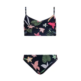 Strój kąpielowy dwuczęściowy dziecięcy ROXY Vacay For Life Crop Top - Stroje kąpielowe dla dziewczynek - miniaturka - grafika 1