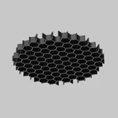 Lampy pozostałe - EXILITY Honey Comb filtr antyolśnieniowy 45mm do lampy EXILITY Artisan - miniaturka - grafika 1