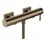 Baterie wannowe i prysznicowe - HANSGROHE 73620140 Tecturis E Jednouchwytowa bateria prysznicowa natynkowa, Brąz Szczotkowany - miniaturka - grafika 1