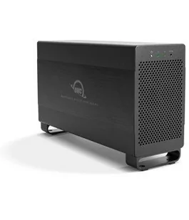 Kieszeń na dysk twardy OWC Mercury Elite Pro Dual, 3.5", USB 3.1/Thunderbolt 2 - Obudowy i kieszenie na dyski twarde - miniaturka - grafika 1