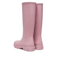 Kalosze damskie - Kalosze Hunter Downpour Tall Wellington HFRW0001251 Różowy - miniaturka - grafika 1