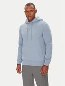 Bluzy męskie - Tommy Hilfiger Bluza Logo MW0MW32673 Niebieski Regular Fit - miniaturka - grafika 1