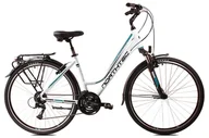 Rowery - Boudicca VB AC Biało-turkusowy 18" - miniaturka - grafika 1