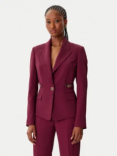 ARTIGLI Marynarka ACGI002995 Bordowy Regular Fit - Marynarki i żakiety damskie - miniaturka - grafika 1