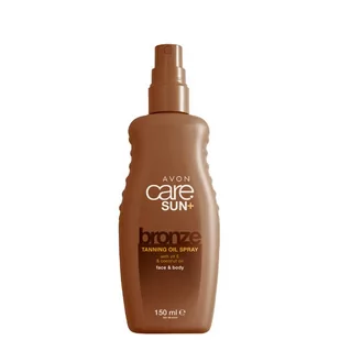 Avon Care Sun + Bronze olejek ochronny do opalania w sprayu do ciała i twarzy 150 ml - Balsamy i kremy do opalania - miniaturka - grafika 1
