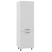 Meble kuchenne - Asti Słupek D-60-197 Biały Mat - miniaturka - grafika 1