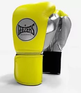 Rękawice bokserskie - GEEZERS Rękawice Bokserskie "Halo" Yellow/Grey/Silver - miniaturka - grafika 1