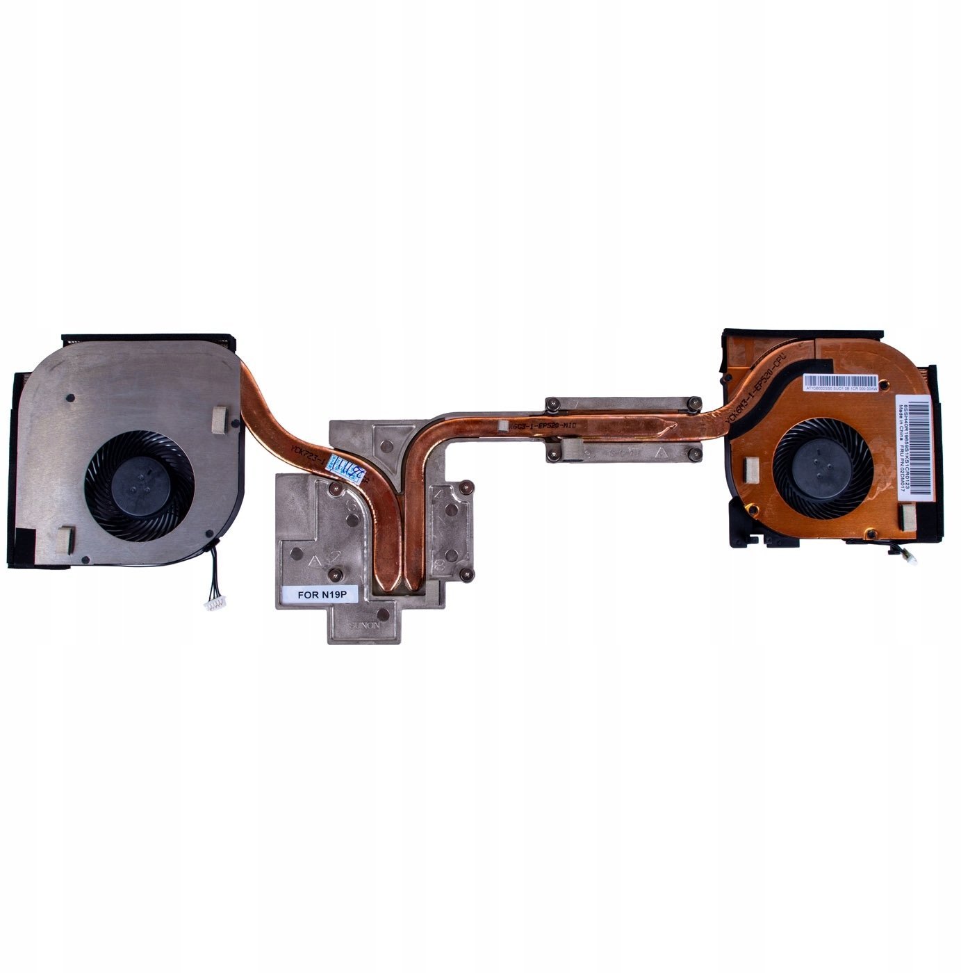 Lenovo Intel thermal module with fan and heatsink NH1 N19P 02DM017