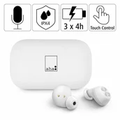 Słuchawki - HAMA Słuchawki Bluetooth True Wireless In-Ear White - miniaturka - grafika 1