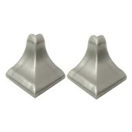 Listwy przypodłogowe - Korner Narożnik zewnętrzny do listwy przyblatowej LB15 alumin 2 szt. - miniaturka - grafika 1