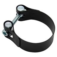 Części motocyklowe - LeoVince obejma do rury wydechowej, zestaw części zamiennych, stal nierdzewna, czarna, Ø 53 mm - miniaturka - grafika 1