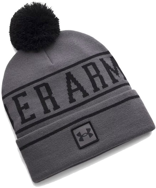 Under Armour Czapka zimowa Under Armour Halftime Pom Beanie Szara