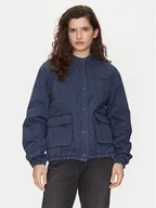Kurtki damskie - Mustang Kurtka jeansowa Belva 1016132 Niebieski Relaxed Fit - miniaturka - grafika 1