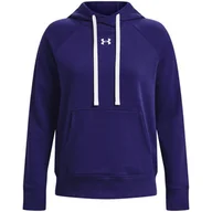 Bluzy sportowe damskie - Damska Bluza Z Kapturem Rival Fleece Hoodie - miniaturka - grafika 1
