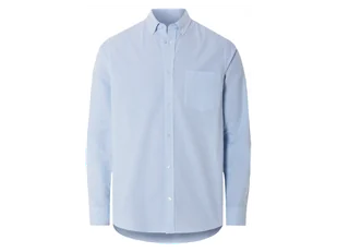 esmara Men Koszula męska z bawełny (Niebieski/ biały, S (37/38)) - Koszule męskie esmara Men Koszula męska z bawełny (Niebieski/ biały, S (37/38)) - Koszule męskie - miniaturka - grafika 1