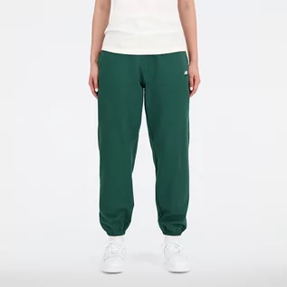 Spodnie damskie - Spodnie damskie New Balance WP31503NWG  zielone - grafika 1