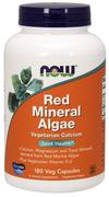 Suplementy naturalne - NOW Foods - Czerwone Algi Mineralne, 180 vkaps - miniaturka - grafika 1