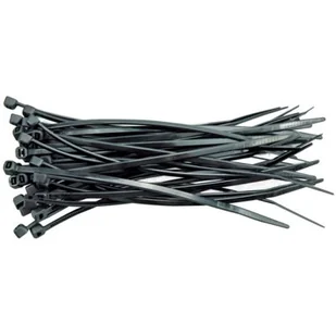VOREL Opaski plastikowe 280x4,8 100szt. czarne 73929 - Pozostałe narzędzia ogrodowe - miniaturka - grafika 1