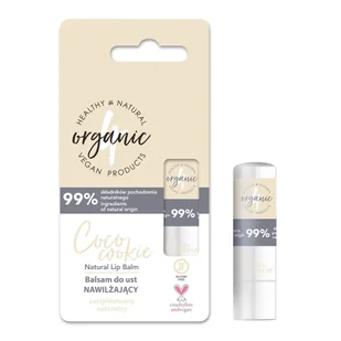 4ORGANIC Balsam do ust nawilżający Coco Cookie 5g - Balsamy do ust - miniaturka - grafika 1