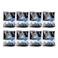 Żwirek dla kotów - Żwirek Silikonowy bezpyłowy dla kota 8 x 3,8L HILTON - miniaturka - grafika 1