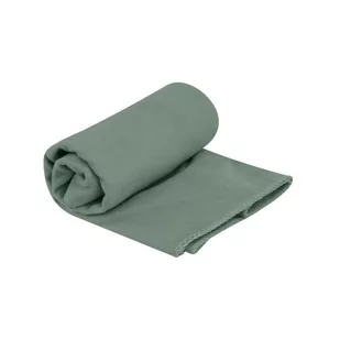 Ręcznik z mikrofibry szybkoschnący Sea To Summit Drylite Towel S 80x40 cm Sage Green szałwiowy - Ręczniki - miniaturka - grafika 1
