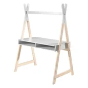 Biurka dla dzieci - Białe biurko dziecięce Vipack Kiddy - miniaturka - grafika 1