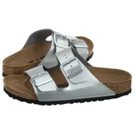 Klapki i japonki damskie - Klapki Arizona BS Silver 1012283 (BK2-f) Birkenstock - miniaturka - grafika 1