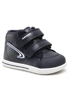 Buty dla chłopców - Pablosky Sneakersy StepEasy By 002725 Granatowy - grafika 1
