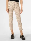 Spodnie damskie - Marc Cain Collections - Spodnie damskie, beżowy|wielokolorowy - miniaturka - grafika 1