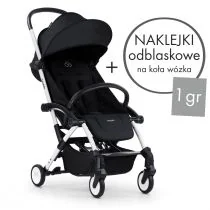 Bumprider Wózek spacerowy Connect 3 stelaż biały/siedzisko czarne - Wózki dziecięce - miniaturka - grafika 1