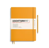 Notesy i bloczki - Notatnik Leuchtturm1917 Master Slim A4+, Linie, Rising Sun - miniaturka - grafika 1