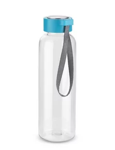 Upominkarnia, Butelka, Clear, niebieska, 500 ml - Shakery i bidony sportowe - miniaturka - grafika 1